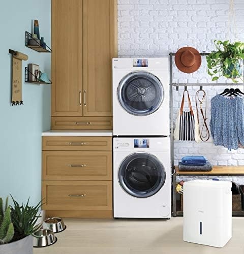 image:imageHaier 35 Pint Portable Dehumidifier Perfect for Bedroom Basement amp Garage For High Humidity or Very Damp Areas Empty Bucket Alarm Clean Filter Alert amp LED Digital Controls Energy Star White35 Pint