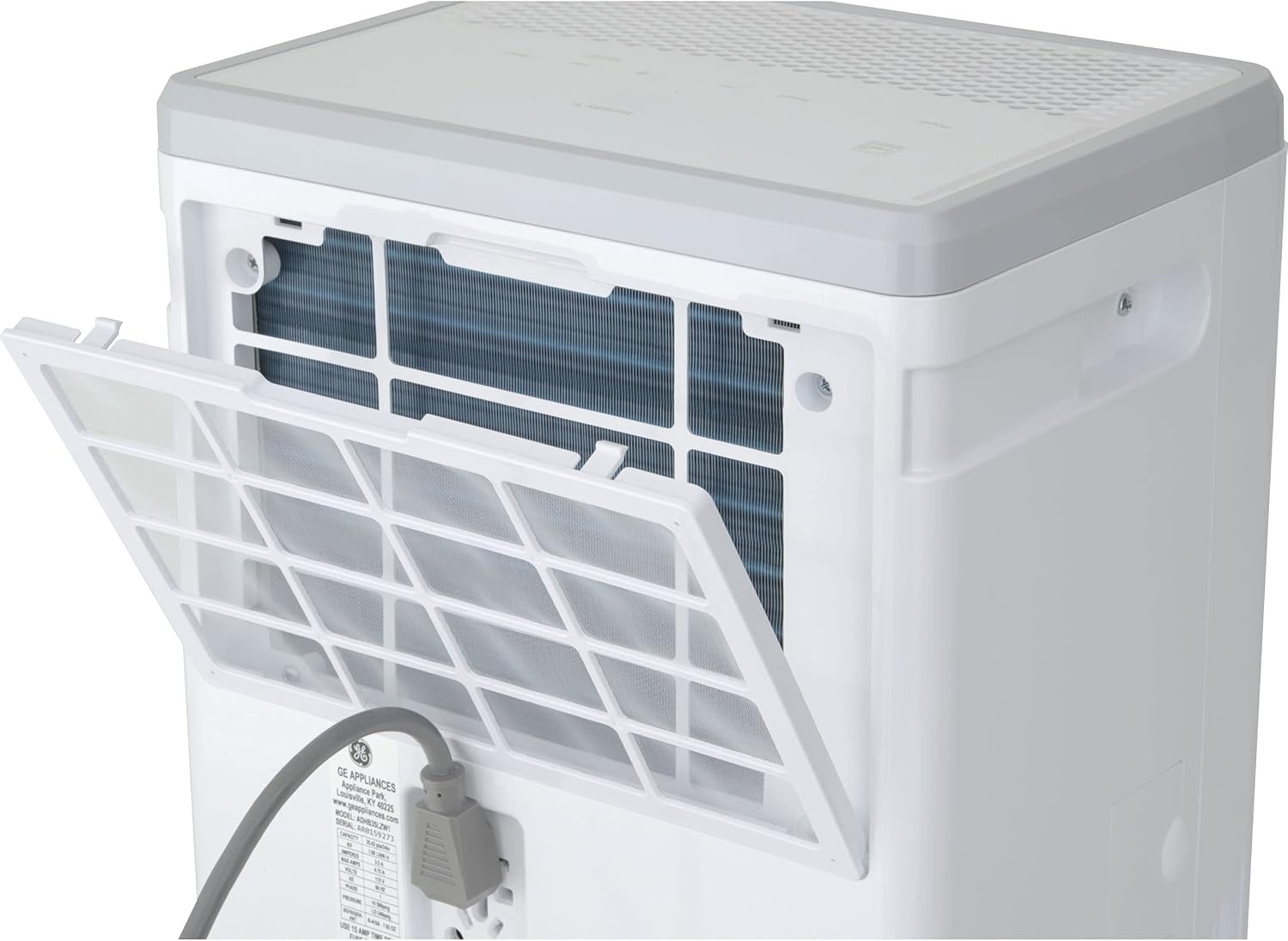 image:imageHaier 35 Pint Portable Dehumidifier Perfect for Bedroom Basement amp Garage For High Humidity or Very Damp Areas Empty Bucket Alarm Clean Filter Alert amp LED Digital Controls Energy Star White35 Pint