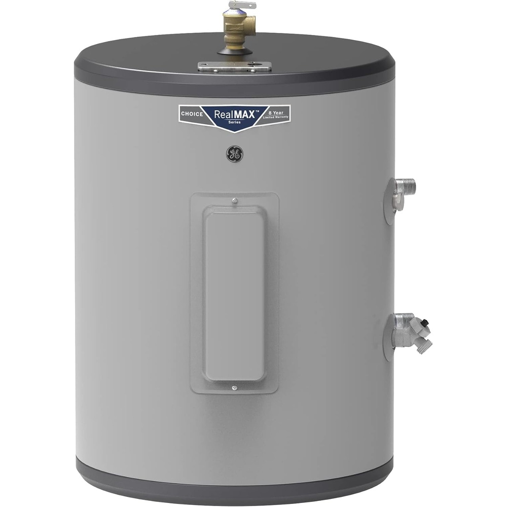 image:imageGE Appliances 10 Gallon Versatile Plug and Play Electric Water Heater with Adjustable Thermostat Easily Installs Where You Want It 120 Volt18 Gallon