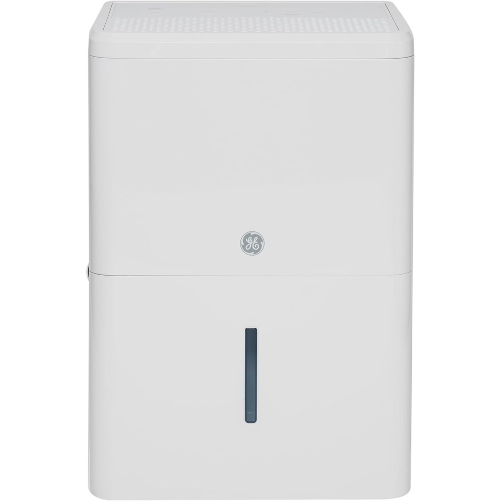 image:imageGE Portable Dehumidifier 50 Pint Daily Output with Builtin Pump and Smart Dry for Wet Spaces Auto or Manual Drainage Ultra Quiet Perfect for Basement Bedroom Bathrooms White  50Pint and Day Builtin Pump and Hose Smart Dry Continuous Drain or Bucket Smarthq WIFI50 Pint  Pump
