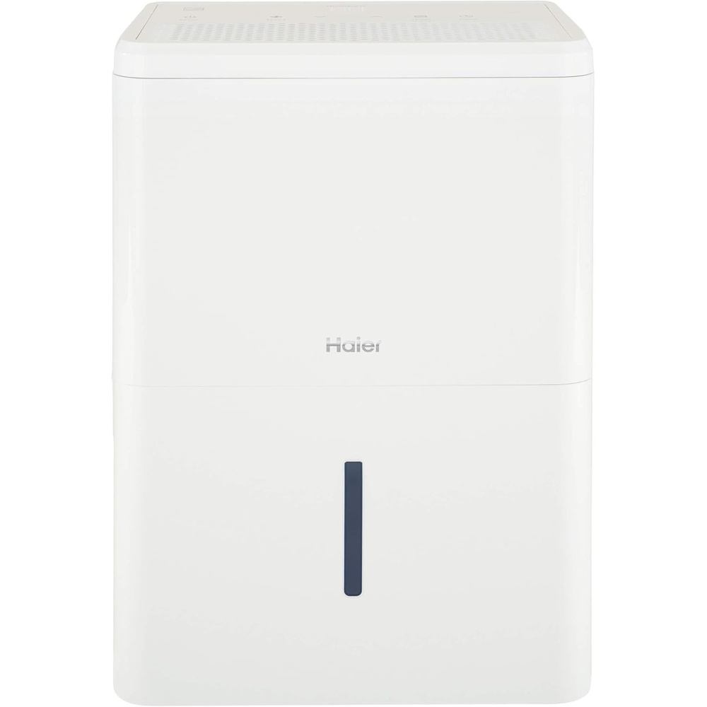image:imageHaier 35 Pint Portable Dehumidifier Perfect for Bedroom Basement amp Garage For High Humidity or Very Damp Areas Empty Bucket Alarm Clean Filter Alert amp LED Digital Controls Energy Star White35 Pint