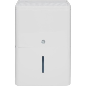 GE Portable Dehumidifier, 50 Pint Daily Output with Built-in Pump and Smart Dry for Wet Spaces Auto or Manual Drainage, Ultra Quiet, Perfect for Basement, Bedroom, Bathrooms, White | 50-Pint and Day, Built-in Pump and Hose, Smart Dry, Continuous Drain or Bucket, Smarthq WI-FI(50 Pint – WiFi)