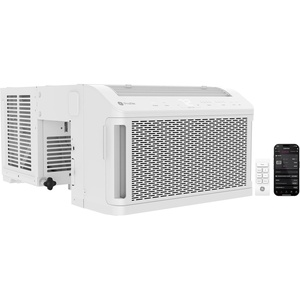 GE Profile ClearView Inverter Window Air Conditioner Unit, 12,200 BTU, Energy Efficient Cooling up to 550 sq ft., Ultra Quiet, SMART Home Capable, Includes Remote, White(White)