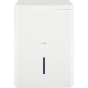 Haier 35 Pint Portable Dehumidifier, Perfect for Bedroom, Basement & Garage, For High Humidity or Very Damp Areas, Empty Bucket Alarm, Clean Filter Alert & LED Digital Controls, Energy Star, White(35 Pint)