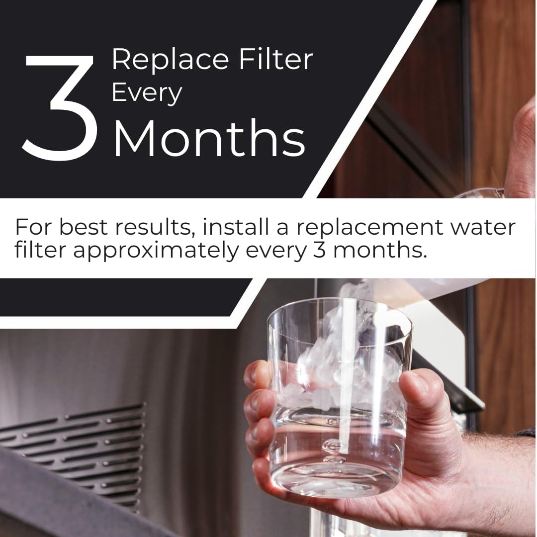 image:imageGE Profile Opal Carbon Replacement Water Filter for Opal Nugget Ice Maker  Cleans and Filters Water for Fresh Ice  Replace Every 3 Months for Best Results  Easy Install  Pack of 1NonScale Inhibiting Filter