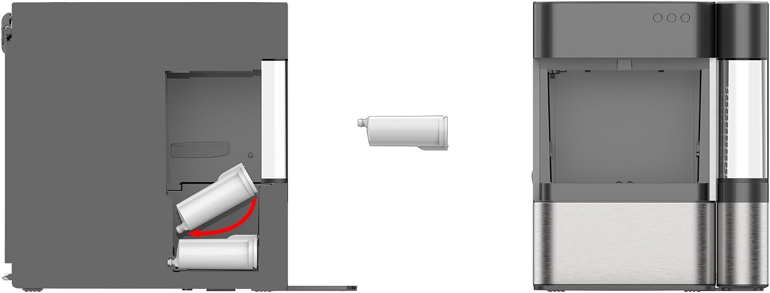 image:imageGE Profile Opal Carbon Replacement Water Filter for Opal Nugget Ice Maker  Cleans and Filters Water for Fresh Ice  Replace Every 3 Months for Best Results  Easy Install  Pack of 1NonScale Inhibiting Filter