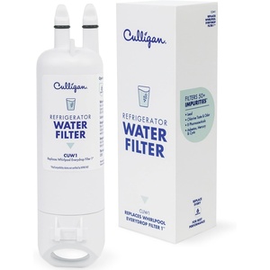 Culligan CUW4 Refrigerator Water Filter Replacement for Whirlpool Water Filter 4 (EDR4RXD1) Replace Every 6 Months Pack of 1(Pack of 1)