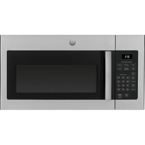 GE 30″ Over-the-Range Microwave, 1.6 Cu. Ft., 1000 Watts, 300 CFM Hood Vent, LED Lighting, Auto Defrost, Easy Mount Install, Stainless Steel, JVM3160RFSS(Stainless Steel)