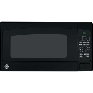 GE Countertop Microwave Oven,1, 200-watt Capacity, 2.0 Cubic Ft., 8 Auto Setting Cooking Settings, Child-Lock Technology, Kitchen Essentials for the Countertop, Dorm Room or Apartment, Stainless Steel(Black)