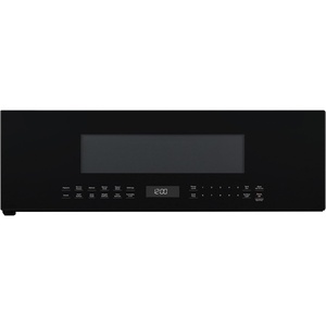 GE Profile 30″ Over-the-Range Low Profile Microwave, 1.2 Cu. Ft., 1000 Watts, 400 CFM Hood Vent, LED Lighting, Auto Defrost, Installer-Friendly, White, UVM9125DYWW(Black)