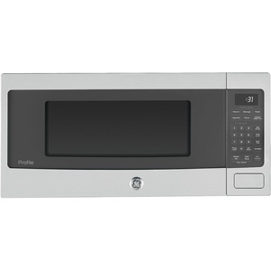 GE Profile PCHK11S1WSS 1.1 Cu Ft Countertop Microwave, 800W, Sensor Cooking, Scan-to-Cook, Wi-Fi Enable, Built-In Capable, Stainless Steel(Stainless Steel)