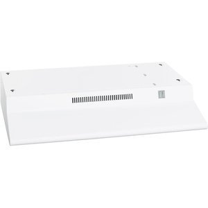 GE Under Cabinet Range Hood | 30-Inch Kitchen Exhaust Fan with 2 Speeds, Cooktop Lighting & Included Filter | Kitchen Essentials | Top or Rear Exhaust Capability | Non-Vented | 170 CFM | White(White)