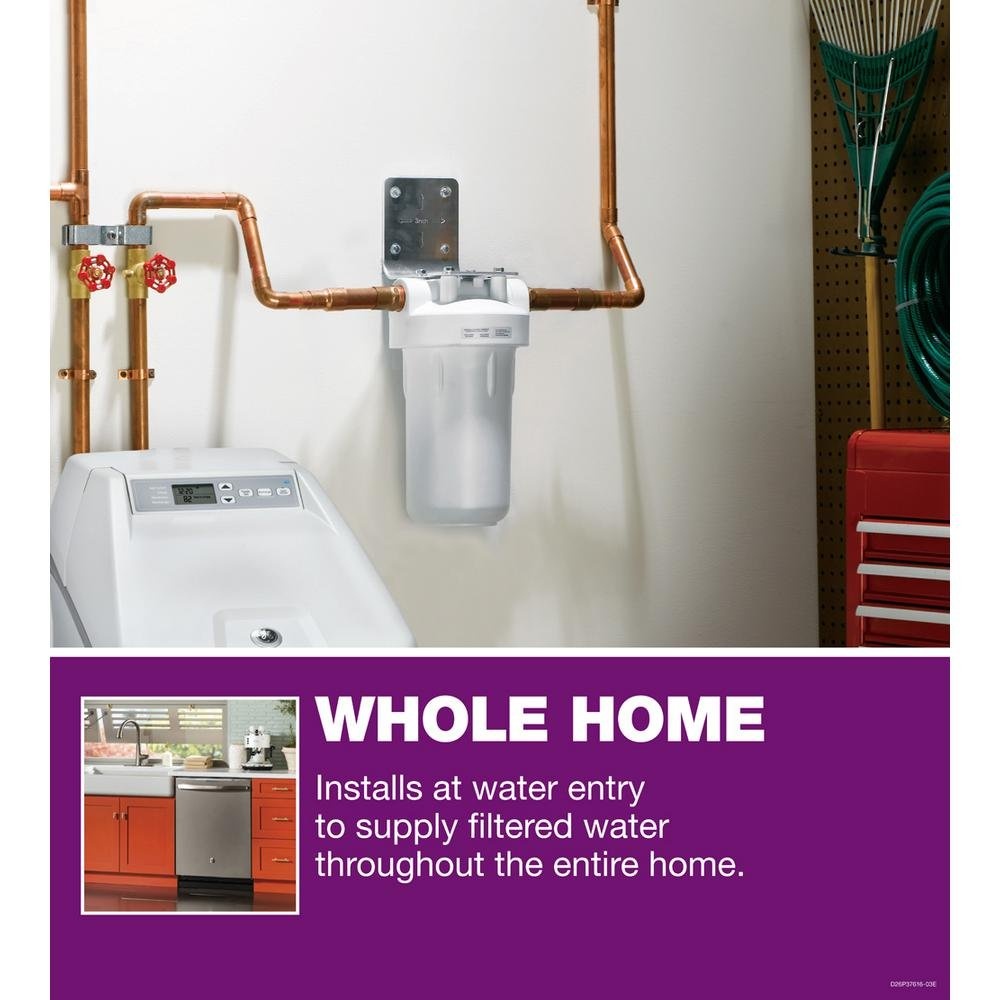 image:imageGE FXHSC Whole House Water Filter Replacement for Water Filtration System NSF Certified Reduces Sediment Rust amp Other Impurities from Water Replace Every 3 Months for Best Results 1 Filter1 Count Pack of 4