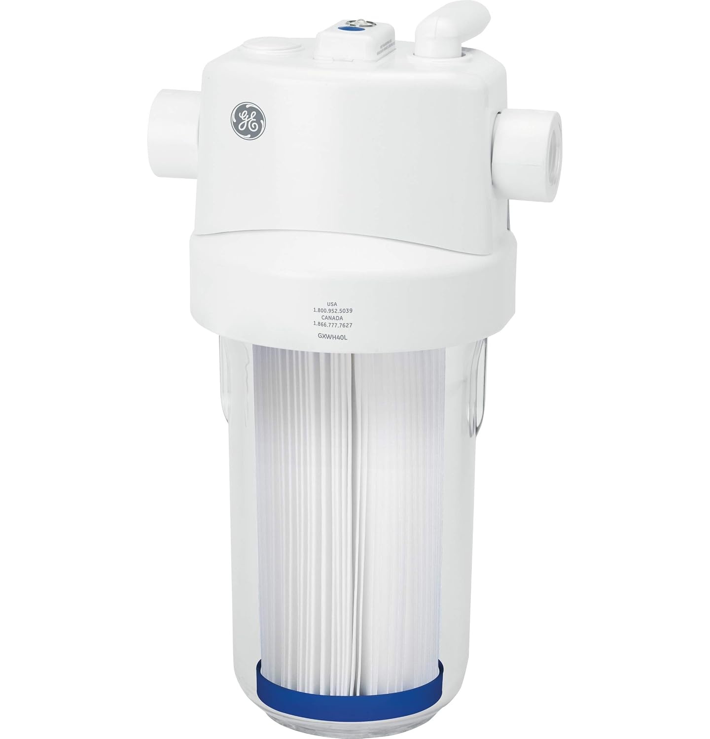 image:imageGE FXHSC Whole House Water Filter Replacement for Water Filtration System NSF Certified Reduces Sediment Rust amp Other Impurities from Water Replace Every 3 Months for Best Results 1 Filter1 Count Pack of 4