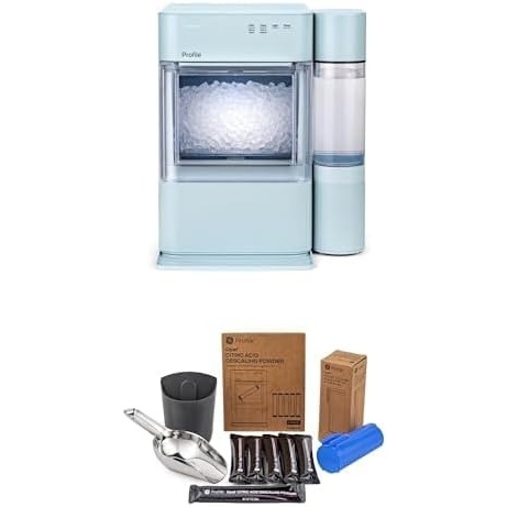 image:imageBundle of GE Profile Opal 20 XL w 1 Gallon Tank wWiFi Moonstone Blue  Opal Upgrade Kit Includes Stainless Steel Scoop  Magnetic Holder Scale Inhibiting Filter Descaling 6 Pack Powder Kit
