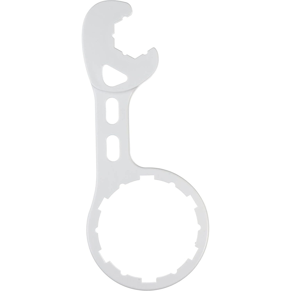 image:imageGE Carbon Water Filter Wrench Allows for Easy Removal of AtHome Water Filtration System Compatible With Various Water Filter System Models White UCWRNCH1 Count Pack of 1