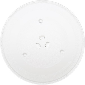 GE Appliances UNIVTRAY112 11.25-Inch Microwave Tray Replacement – Durable, High-Quality Glass Turntable Plate for Improved Cooking Performance(11.2 inch)