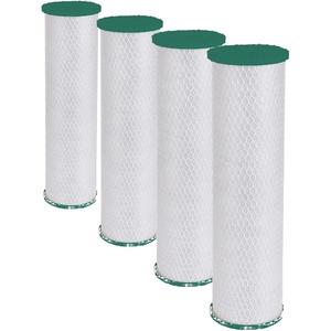 GE FTHLM Whole House Water Filter, Replacement for Water Filtration System, NSF Certified: Reduces Chlorine, Sediment, Rust & Other Impurities, Replace Every 3 Months for Best Results, 1 Filter(1 Count (Pack of 4))