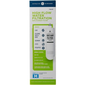 GE Single Stage Drinking Water System Replacement Filter, Fits GX1S01R Under Sink Filtration System, Replace Every 6 Months, FXUVC(1 count ( pack of 1))